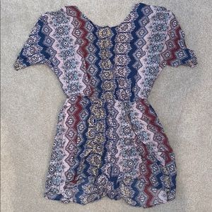 BCBG printed romper